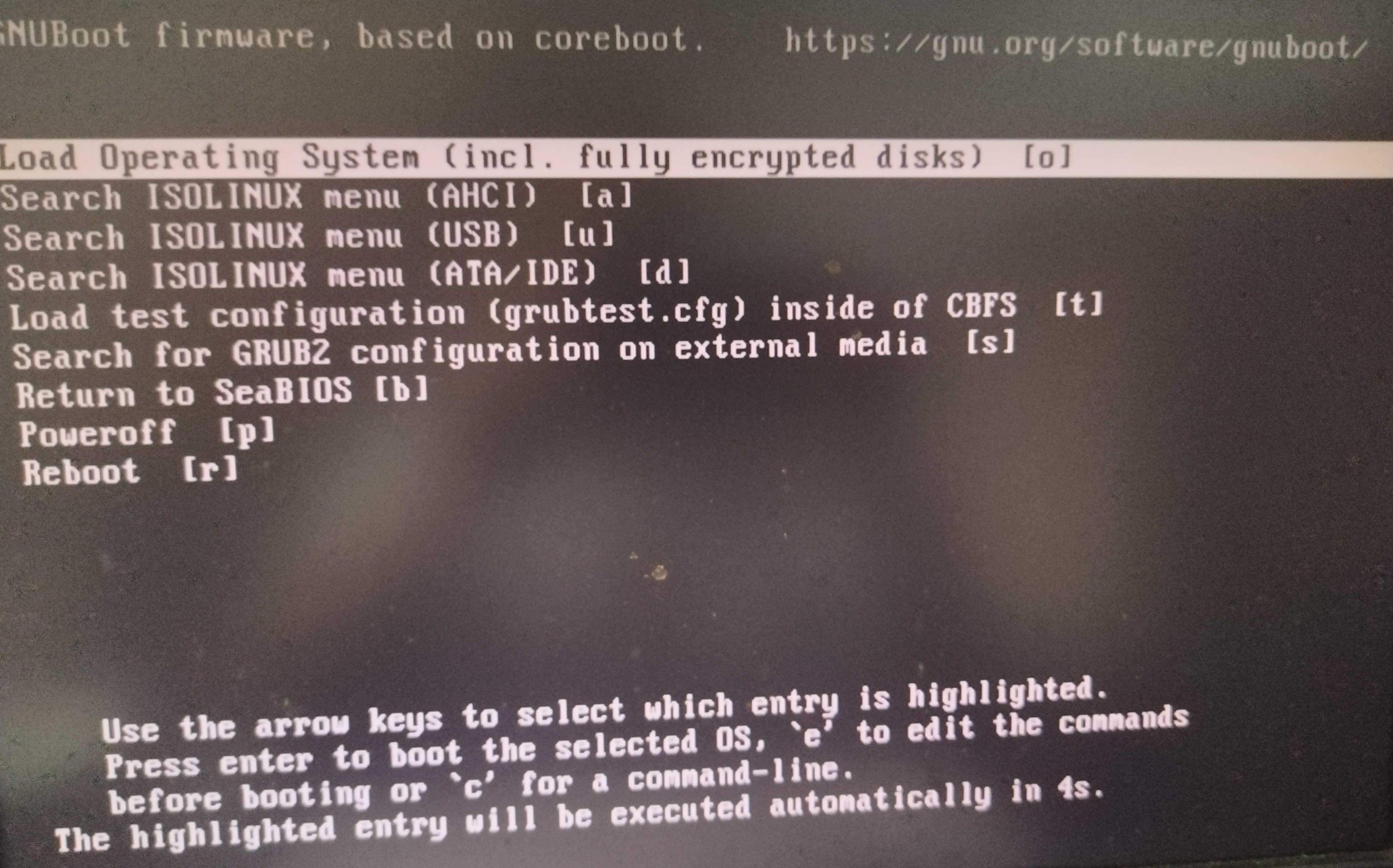 GNUBootgrub2